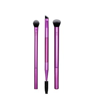 Real Techniques Набор кистей для макияжа глаз Eye Shade + Blend, 3шт