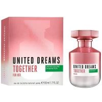 Benetton Туалетная вода для женщин United Dreams Together for Her, 50мл