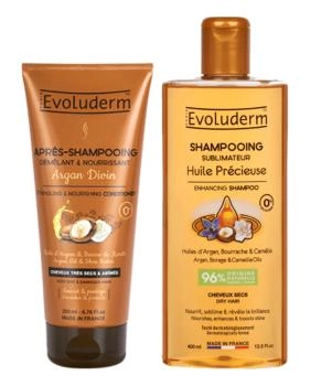Evoluderm Набор Evoluderm д/сухих волос Шампунь+Кондиционер + Авторская подарочная коробка