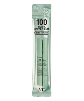VT COSMETICS VT COSMETICS Бустер-сыворотка с микроиглами и ретинолом 100 Reti-A Reedle Shot  (светло зеленая) 2 мл, 2