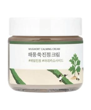 Round Lab Успокаивающий крем для лица MUGWORT CALMING CREAM, 80мл