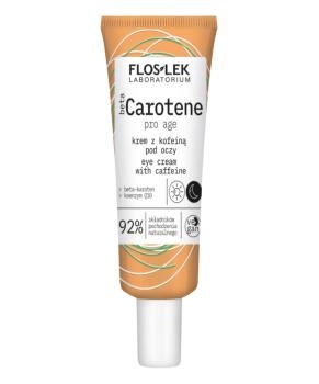 Floslek Крем для кожи вокруг глаз с кофеином  betaCAROTENE, 30мл