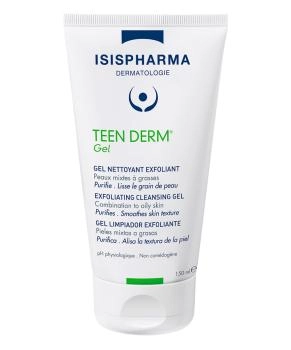 ISISPHARMA Гель очищающий отшелушивающий для комбинированной и жирной кожи, 150мл