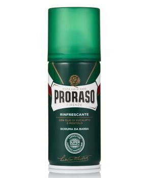 PRORASO Пена для бритья освежающая с маслом эвкалипта и ментолом, 100мл