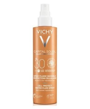 VICHY Спрей-флюид солнцезащитный легкий SPF30, 200мл