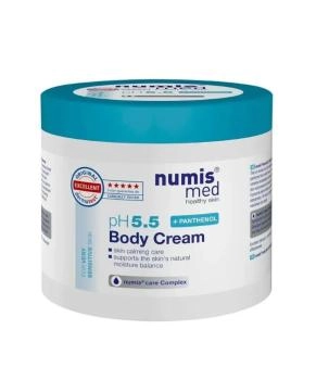 Numis med Крем для тела с пантенолом для чувствительной кожи pH 5,5 SENSITIVE, 400мл