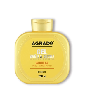 Agrado Гель для ванны и душа Ваниль, 750мл