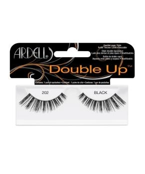 Ardell Double Up Strip Lashes 202 Black Ресницы накладные черные 202