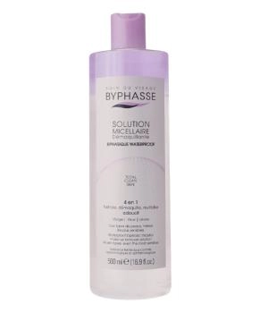 BYPHASSE Двухфазная мицеллярная жидкость для снятия водостойкого макияжа, 500мл