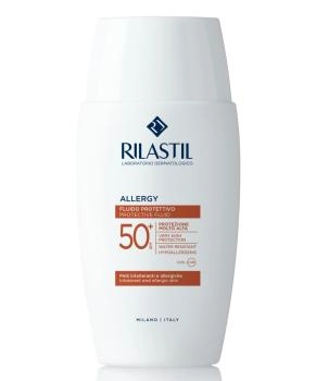 Rilastil Солнцезащитный флюид для чувствительной и реактивной кожи SPF 50+ Allergy, 50мл