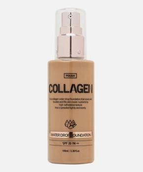 PEKAH Увлажняющая тональная основа с коллагеном Collagen Water Drop, 23 тон (натурально бежевый), 100мл