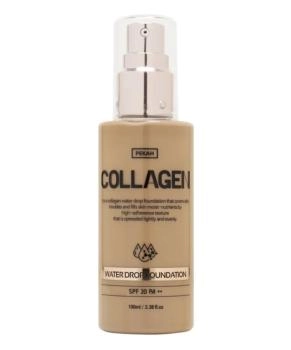 PEKAH Увлажняющая тональная основа с коллагеном Collagen Water Drop, 21 тон (светло бежевый), 100мл