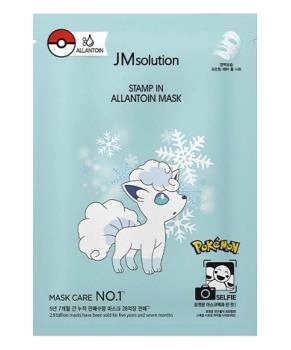 JM Solution Маска тканевая увлажняющая с аллантоином  Allantoin Mask X Pokemon VULPIX, 30мл