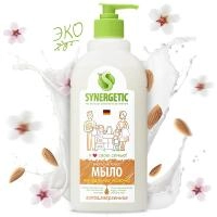 Synergetic Мыло жидкое "Миндальное молочко", 500мл