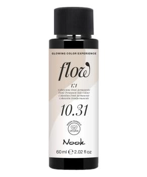 NOOK Nook Краска для волос FLOW demi-permanent hair colour, тон 10.31, 60 мл, 60мл