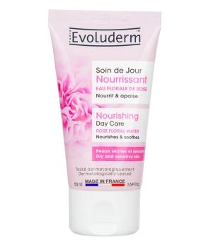 Evoluderm Питательный дневной крем для сухой и чувствительной кожи лица, 50мл