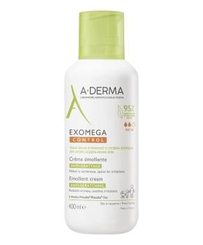 A-DERMA Крем смягчающий для лица и тела EXOMEGA CONTROL, 400мл