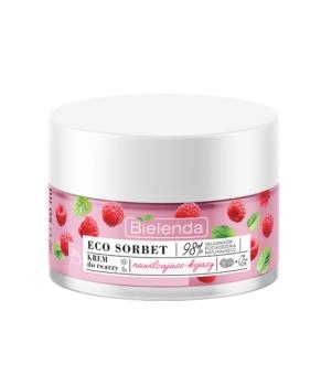 Bielenda Крем для лица увлажняющий и успокаивающий ECO SORBET Raspberry, 50мл