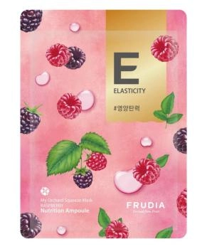 FRUDIA Тканевая маска для лица "Тонизирующая с малиной", 20мл
