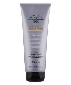 NOOK Nook Кондиционер для светлых и обесцвеченных волос Магия Арганы Nook MAGIC ARGANOIL BLONDE STORY CONDITIONER blonde and bleached hair, 250 мл, 250мл