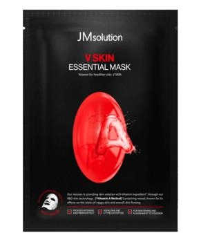 JM Solution Омолаживающая маска для лица с ретинолом V Skin Essential Mask Vitamin A, 35мл
