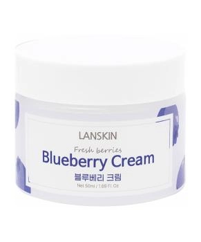 Lanskin  Питательный крем для лица с голубикой, 50мл
