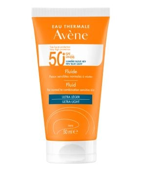 AVENE Флюид солнцезащитный EAU THERMALE SPF 50+, 30мл