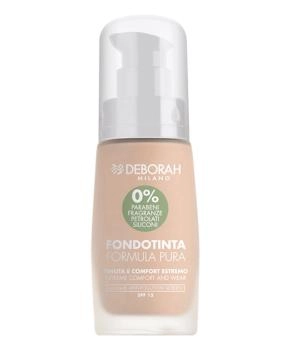 Deborah Milano Тональная основа SPF 15, тон 00 IVORY, 30мл