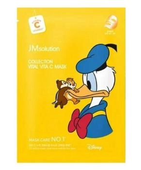 JM Solution Маска тканевая с витамином С для сияния кожи Collection Vital Vita C Mask, 30мл