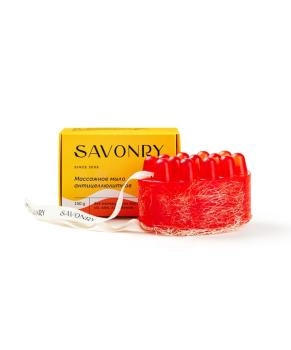 SAVONRY SAVONRY мыло массажное Антицеллюлитное, 150г, 150гр