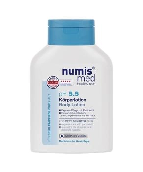 Numis med Гель для душа с пантенолом для чувствительной кожи pH 5,5 SENSITIVE, 200мл