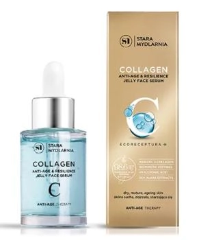 Stara Mydlarnia Сыворотка-желе для лица ER COLLAGEN, 30мл