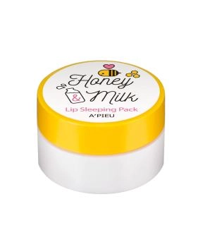 A`PIEU Ночная маска для губ Honey & Milk Lip Sleeping Pack, 6.7г