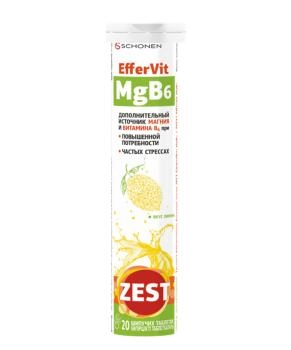 ZEST Магний B6 (MgB6) EfferVit № 20 (20 шип.табл.)