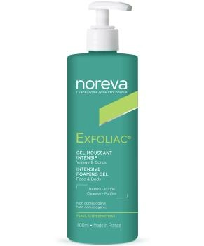 Noreva Гель интенсивный пенящийся для лица и тела Exfoliac, 400мл