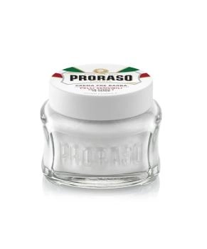 PRORASO Крем до бритья для чувствительной кожи с зеленым чаем и овсом, 100мл