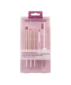 Real Techniques Набор кистей для макияжа глаз и бровей Naturally Beautiful, 5шт
