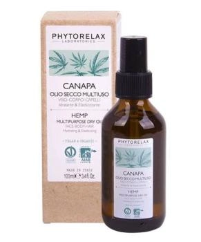 Phytorelax Многофункциональное масло семян конопли для лица, тела и волос Увлажнение и Эластичность, 100мл