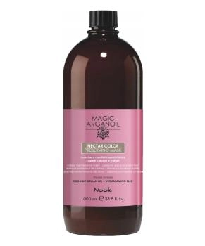 NOOK Nook Маска для сохранения цвета окрашенных волос Магия Арганы MAGIC ARGANOIL NECTAR COLOR PRESERVING MASK colour-maintenance mask, 1000 мл, 1000мл