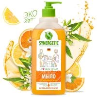 Synergetic Мыло жидкое "Фруктовый микс", 500мл
