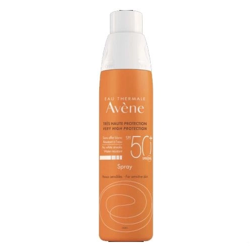 AVENE Спрей солнцезащитный для чувствительной кожи тела SPF 50+, 200мл