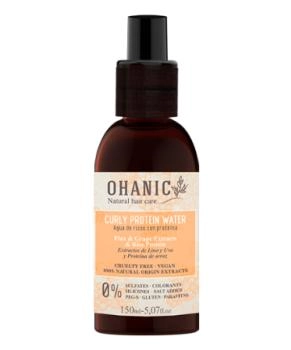 OHANIC OHANIC Спрей- вода для кудрей с экстрактом белка льна, винограда и риса Curly Protein Water, 150 мл, 150мл