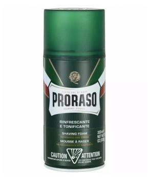 PRORASO Пена для бритья освежающая с маслом эвкалипта и ментолом