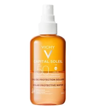 VICHY Солнцезащитный двухфазный спрей- активатор загара SPF 50, 200мл