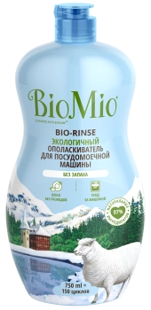 BioMio Ополаскиватель для посудомоечной машины, 750мл