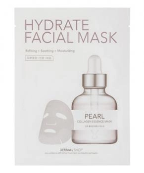 DERMAL DERMAL Shop Hydrate Тканевая маска для лица с экстрактом жемчуга 25г, 25шт
