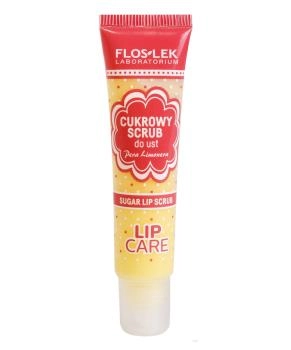 Floslek Сахарный скраб для губ с ароматом груши, 14г