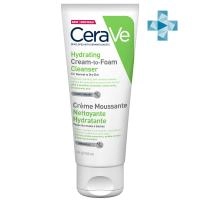 CeraVe Увлажняющий крем-пенка для умывания лица, 100мл