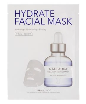 DERMAL Dermal Shop Hydrate Тканевая маска для лица с натуральным увлажняющим фактором, 25шт