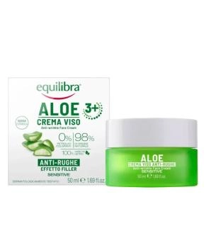 EQUILIBRA s.r.l. Крем для лица против морщин c эффектом филлера Алоэ, 50мл